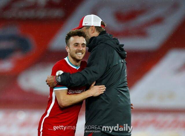 디오고 조타와 위르겐 클롭./게티이미지코리아