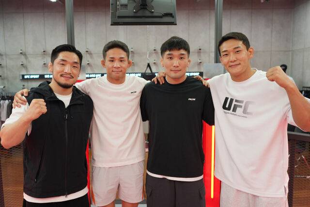 코리안 UFC 파이터들. /UFC 제공