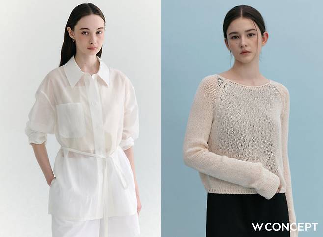 [서울=뉴시스] W컨셉 프론트로우, 망고매니플리즈(사진=W컨셉 제공) *재판매 및 DB 금지