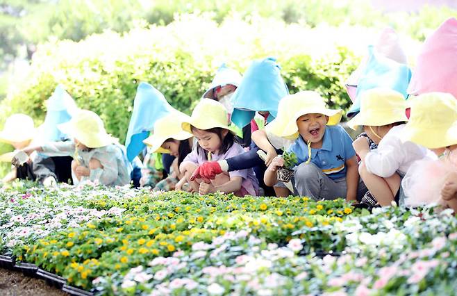 [광주=뉴시스] 어린이집 아이들. (사진 = 광주 북구 제공) 2024.05.21. photo@newsis.com <사진은 기사와 직접 관련 없음> *재판매 및 DB 금지