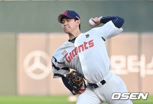 [OSEN=부산, 이석우 기자]  롯데 자이언츠 홍민기 031 2025.06.18 / foto0307@osen.co.kr
