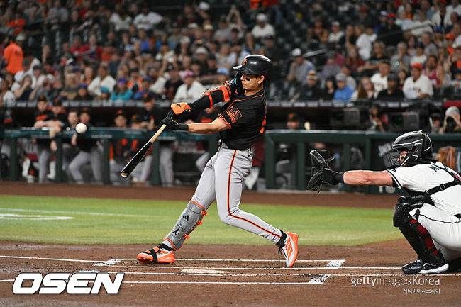 [사진] 샌프란시스코 이정후. ⓒGettyimages(무단전재 및 재배포 금지)