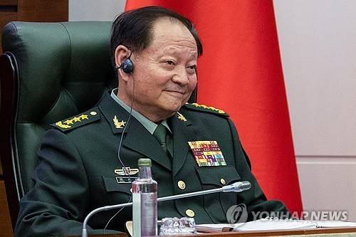 장유샤 중국 중앙군사위 부주석 [타스=연합뉴스. 재배포 DB 금지]