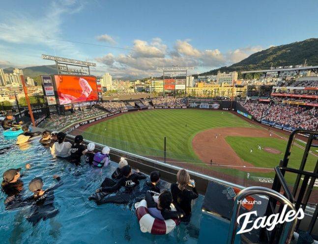 대전 한화생명볼파크 인피니티 풀. ⓒ 한화 이글스