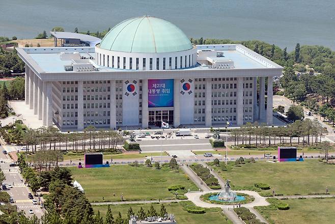 The National Assembly building in western Seoul on June 4 [YONHAP]