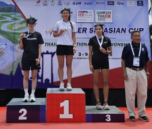 여자부 준우승한 제상미(왼쪽). 사진[연합뉴스]