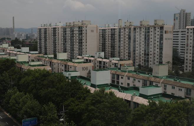 개포우성 7차 아파트. 사진과 기사는 관련 없음. [이충우 기자]