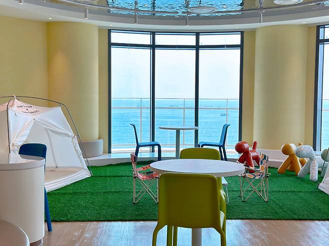 바다 전망 키즈카페 / 사진=권효정 여행+ 기자