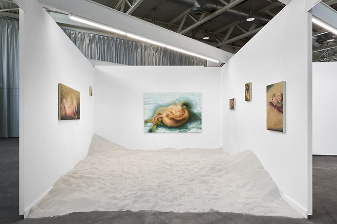 VIN VIN 갤러리의 주세페 프란칼란자 전시. ©김슬기