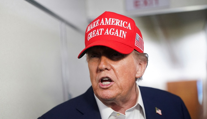 도널드 트럼프 미국 대통령. [연합]