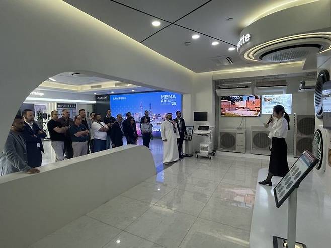 [서울=뉴시스]삼성전자가 중동 냉난방공조(HVAC) 시장 공략 강화를 위해 지난 8~10일 중국 소주와 상해에서 '2025 삼성 중동 에어솔루션 데이'를 개최했다. (사진 = 삼성전자) 2025.05.15. photo@newsis.com    *재판매 및 DB 금지