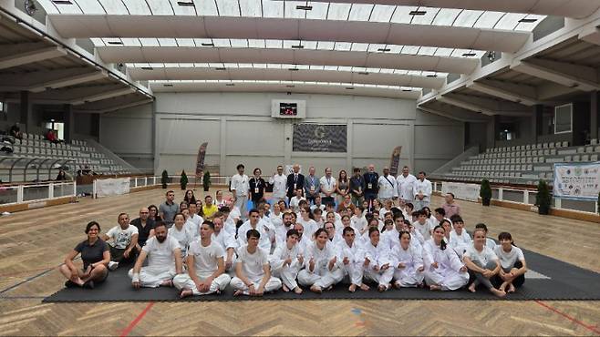 택견 포르투갈 전수관. 충주시 제공