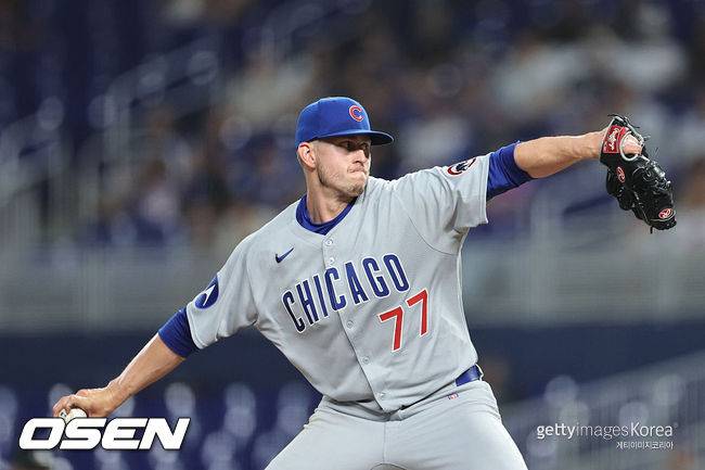 [사진] 시카고 컵스 크리스 플렉센. ⓒGettyimages(무단전재 및 재배포 금지)