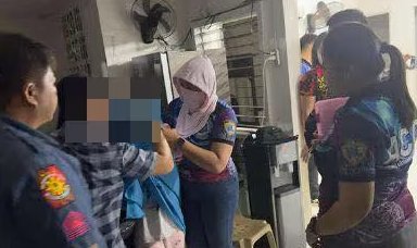 유튜버 A씨 검거 당시 현장 모습, 사진= 필리핀 아동 성학대 및 착취 방지 국가조정센터