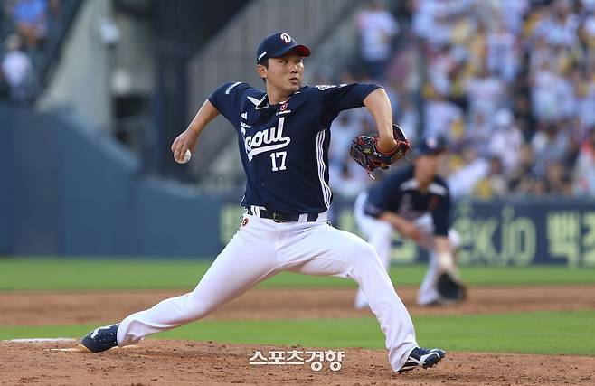 두산 홍건희. 두산베어스 제공