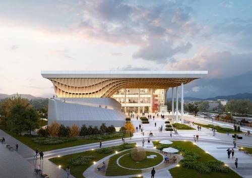 내년 3월 개관 예정인 '평택아트센터' 조감도 [평택시 제공. 재판매 및 DB 금지]