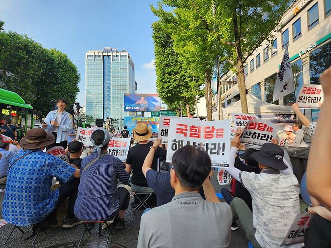 촛불행동, 촛불 대행진 집회 [촬영 김준태]
