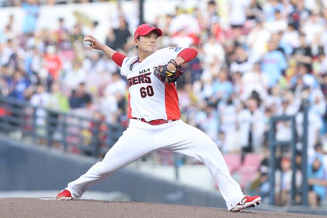 선발 7이닝 무실점 호투를 펼친 KIA 김도현 [KIA 타이거즈 제공. 재판매 및 DB 금지]