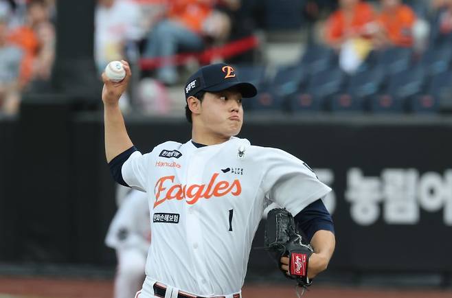 한화 문동주 뉴스1