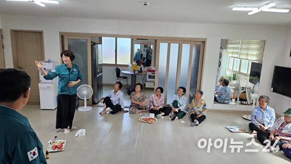 경북도 안전지원책임관 폭염 대응 현장 점검 모습. [사진=경북도청]