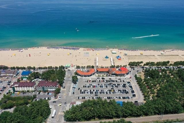 ▲ 망상해수욕장 모습.