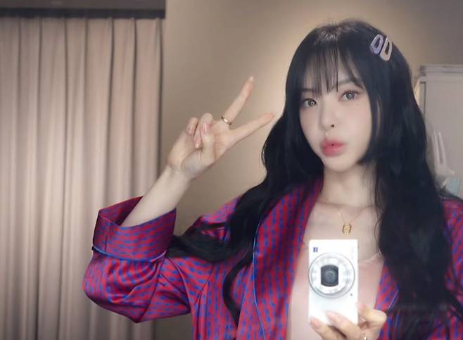 방송인 서유리. /사진=서유리 SNS 갈무리