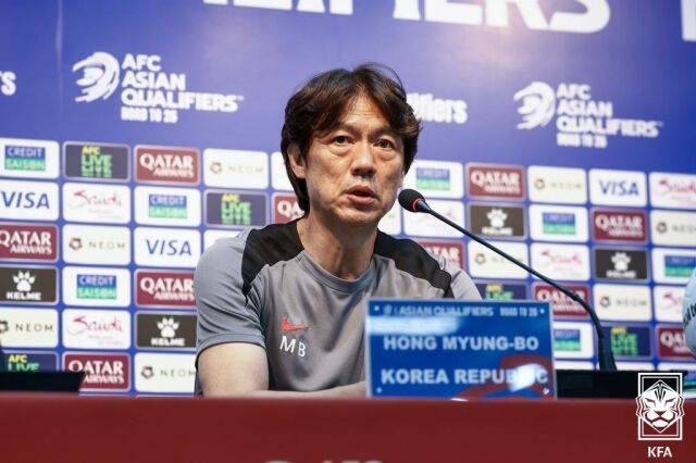 홍명보 감독./대한축구협회