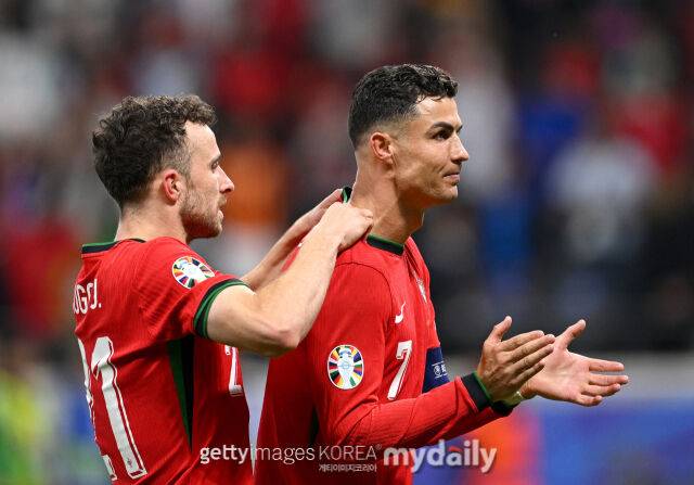 디오고 조타와 호날두/게티이미지코리아