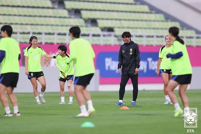[서울=뉴시스] 신상우 여자 축구 국가대표팀 감독. (사진=대한축구협회 제공) *재판매 및 DB 금지