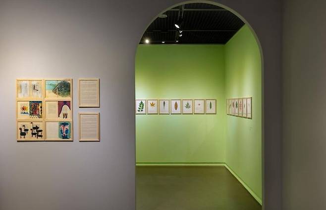 <허윤희: 영원은 순간 속에> 전시 전경 *재판매 및 DB 금지