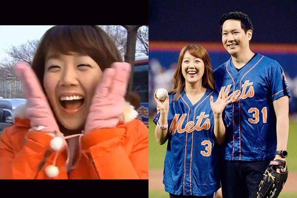 '하이킥' 출연 장면(왼쪽), 서민정 부부