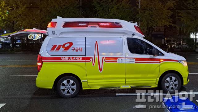 ▲119구급차ⓒ프레시안(지정운)