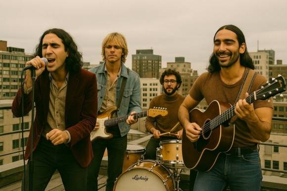 밴드 더 벨벳 선다운(The Velvet Sundown)이 공식 소셜미디어에 공개한 프로필.