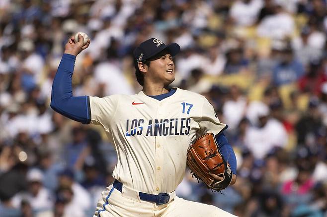 ▲ 부상 복귀 후 오프너 역할을 수행하고 있는 오타니 쇼헤이. ⓒ연합뉴스/AP