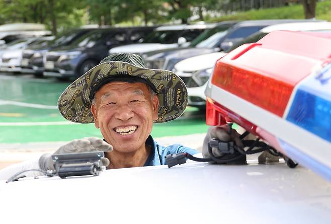 활짝 웃는 황동진 대표 [촬영 이성민 기자]