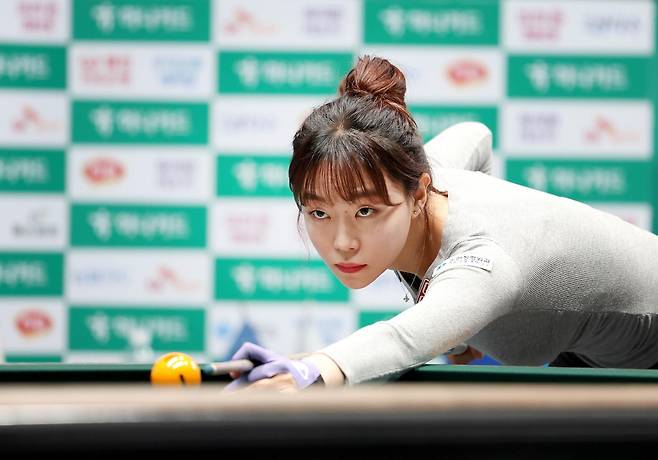 데뷔 첫 결승 티켓을 따낸 김보라 [PBA 제공. 재판매 및 DB 금지]