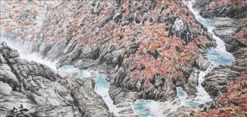 ◇윤혜숙 作 ‘스스로그러하여서(상팔담)