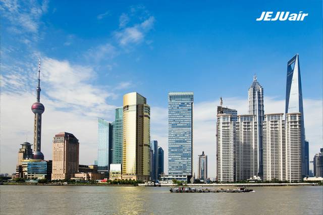 제주항공이 오는 25일부터 부산~상하이 노선에 취항한다. 사진은 상하이 시내 모습. 제주항공 제공