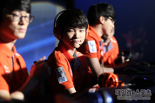 2013 LCK 스프링 4강전에 출전한 '페이커' 이상혁의 모습.