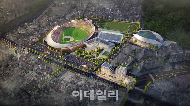 성남시 야구전용구장 조감도.(사진=성남시)