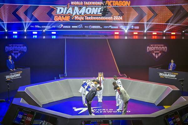 2024 세계 태권도 다이아몬드게임 모습. /사진=태권도진흥공단
