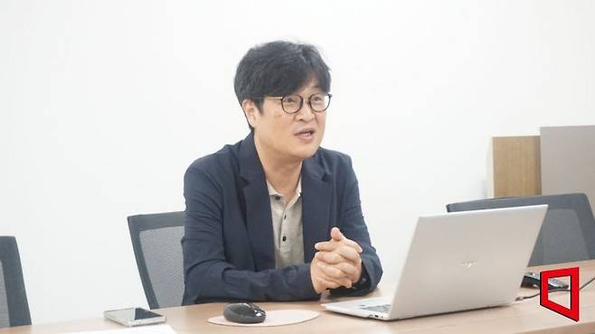 지난 3일 충북 청주 한국전자기술연구원 충북특화단지 배터리산업지원센터에서 진행된 송준호 배터리산업지원센터장과의 인터뷰. 한국전자기술연구원