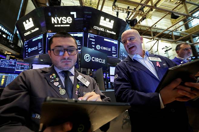 뉴욕증권거래소(NYSE). /로이터=연합뉴스