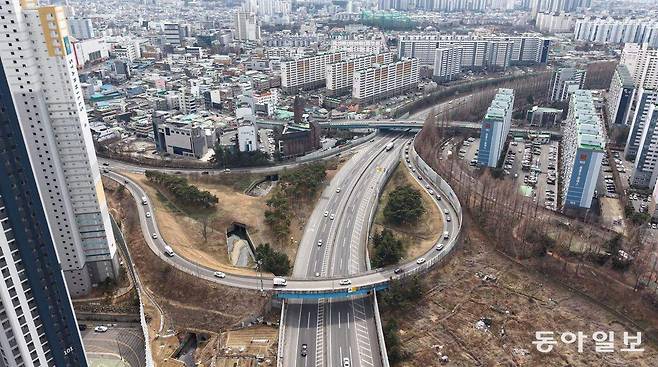 호남고속도로 동광주IC에서 광산IC까지 11.2㎞ 구간. 한국도로공사 제공