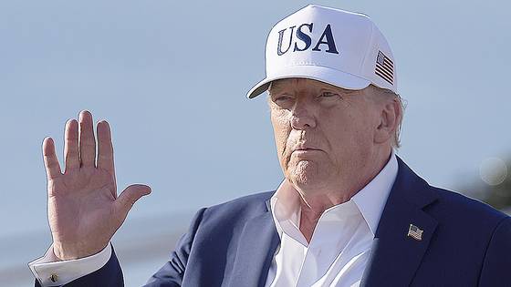 도널드 트럼프 미국 대통령. AP=연합뉴스