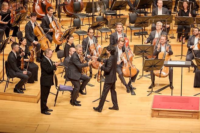 6일 서울 롯데콘서트홀에서 열린 <스위스로망스오케스트라 & 양인모> 공연, 사진=롯데문화재단