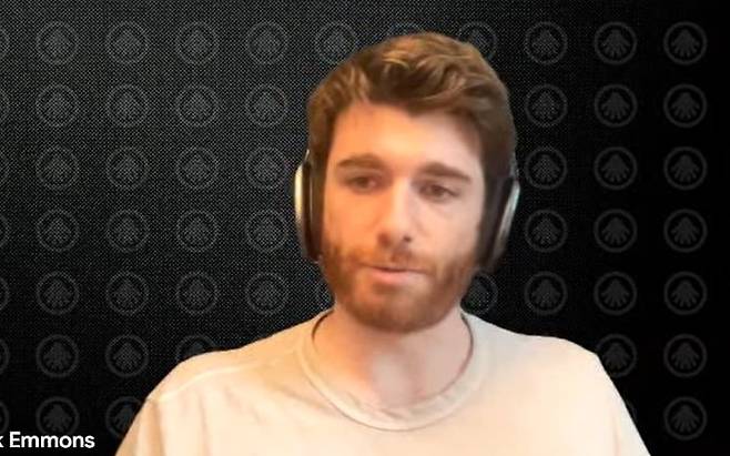 닉 에먼스(Nick Emmons) 알로라(Allora) 창립자가 7일 블루밍비트와 인터뷰를 진행하고 있다. / 사진=진욱 블루밍비트 기자