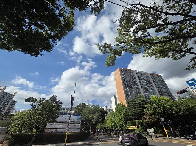 재건축이 추진되고 있는 서울 노원구 중계주공5단지 전경. 사진=민보름 기자