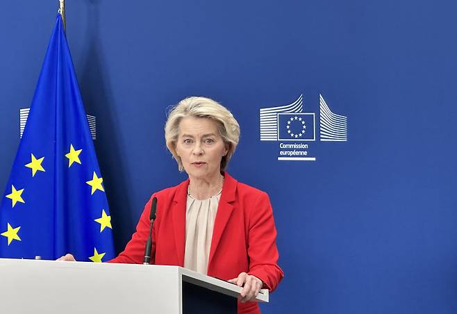 우르줄라 폰데어라이엔 EU 집행위원장