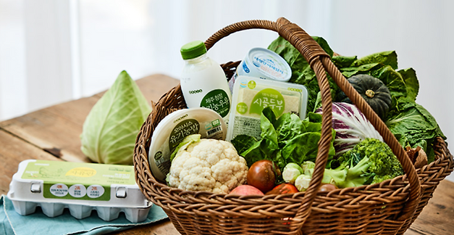 오아시스 마켓 배송 제품 이미지. 오아시스